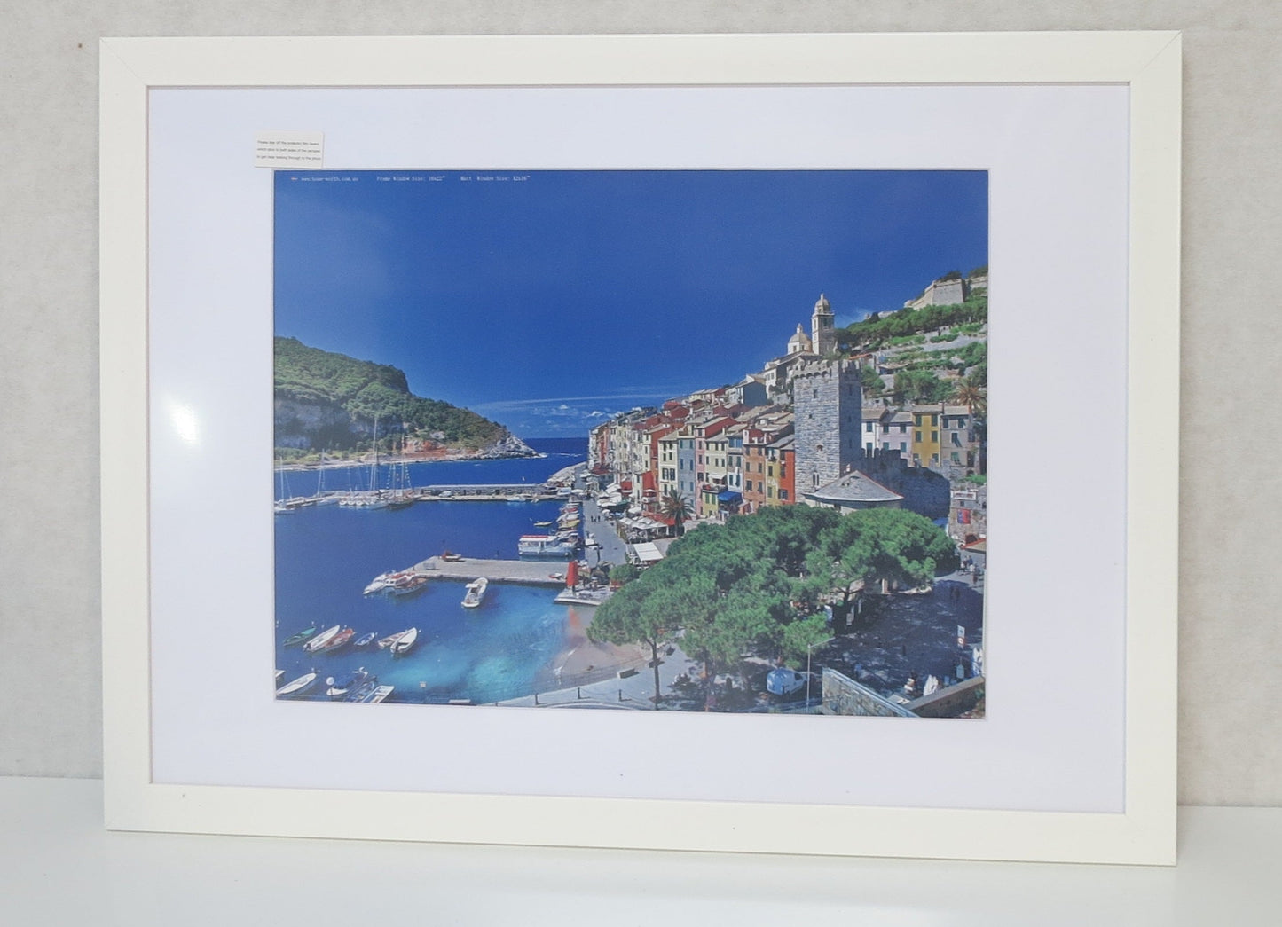 Homeworth Photo Frames Certificate Frames A4 A3 A2 4X6 5X7 8X10 11X14 12X16 16X20 20X24 White Color - Babyworth