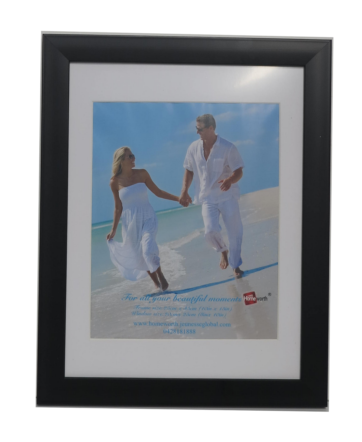 Homeworth Photo Frames (without Mat Border), White / Black / Timber - Babyworth