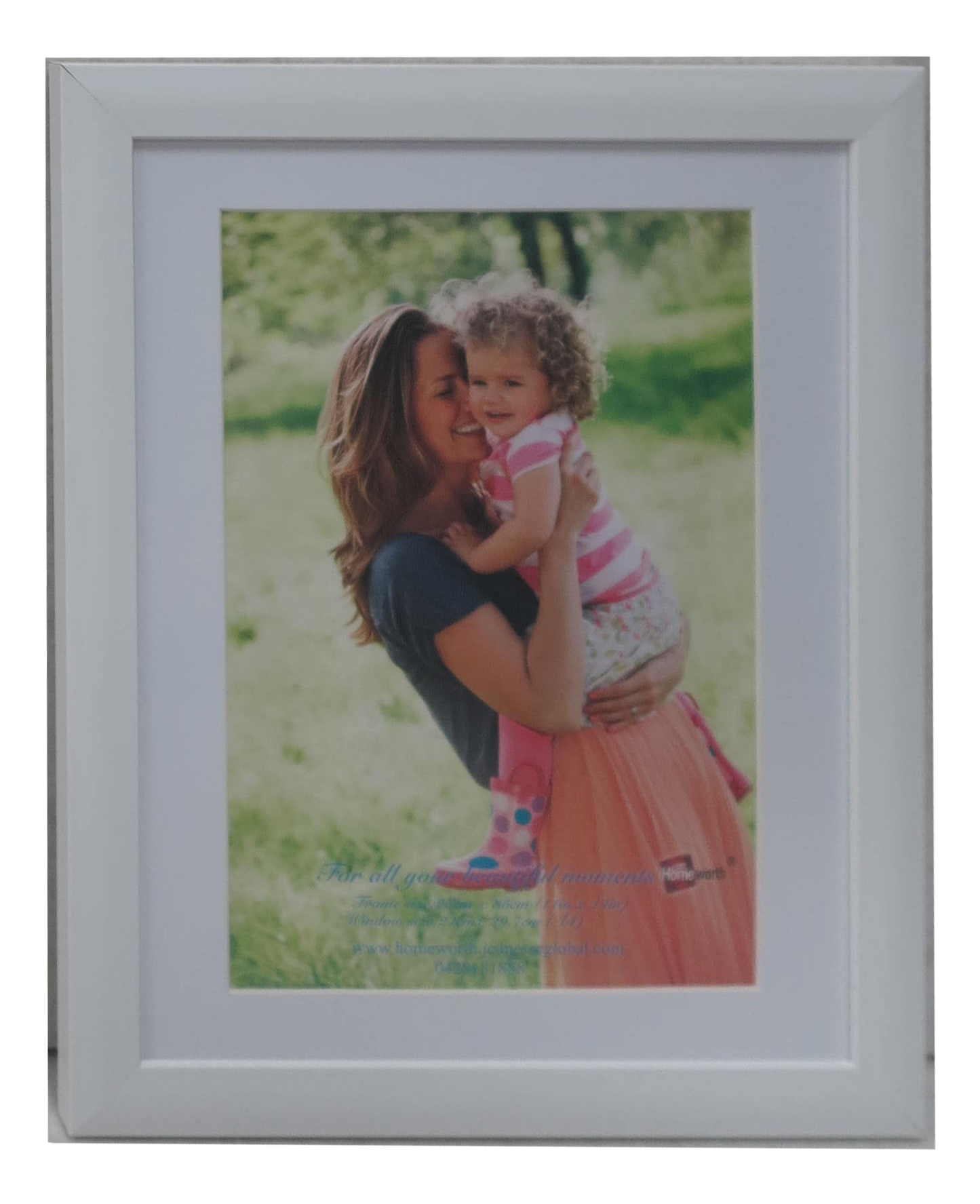 Homeworth Photo Frames (without Mat Border), White / Black / Timber - Babyworth