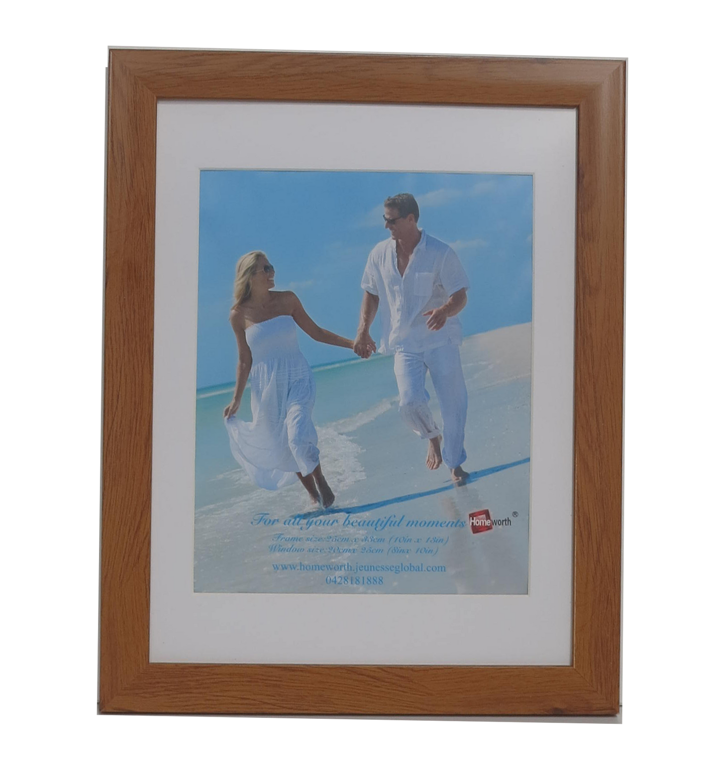 Homeworth Photo Frames (without Mat Border), White / Black / Timber - Babyworth