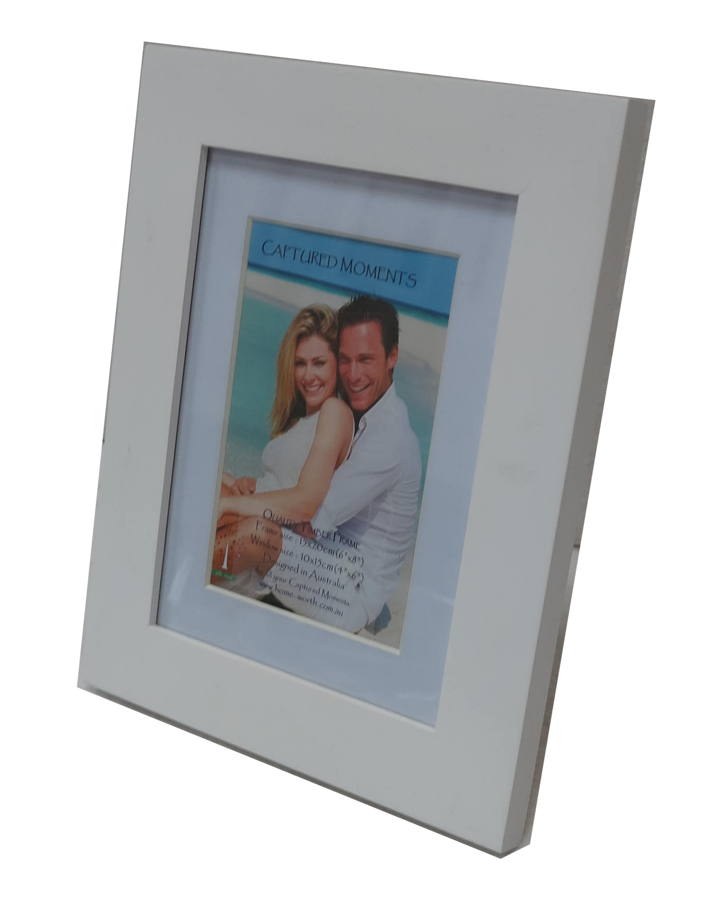 Homeworth Photo Frames (without Mat Border), White / Black / Timber - Babyworth