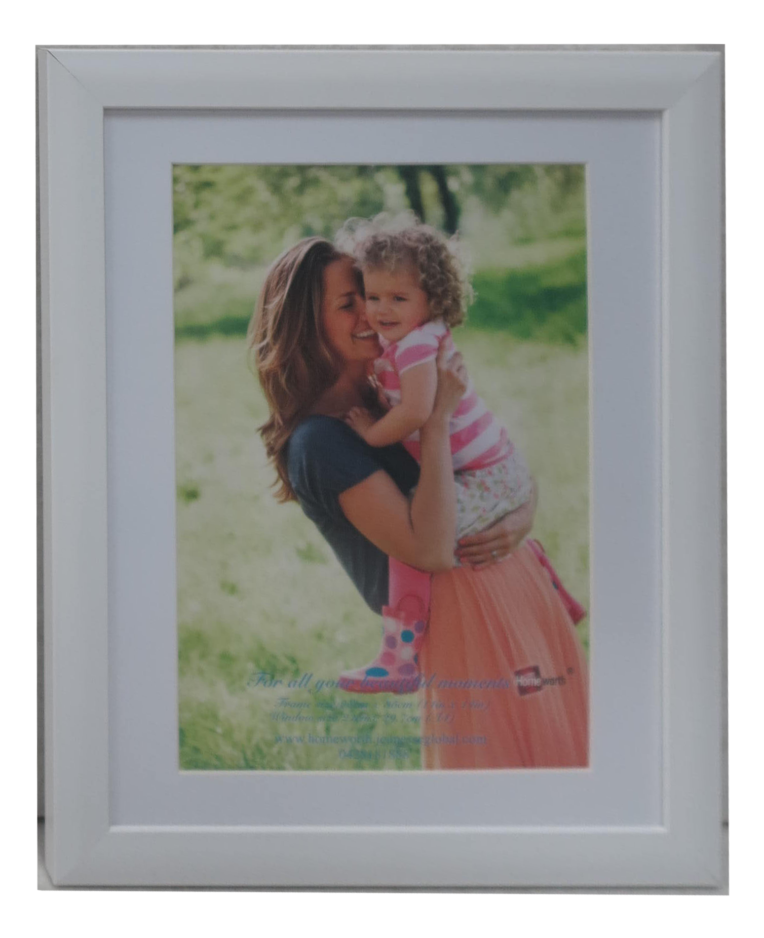Homeworth Photo Frames (without Mat Border), White / Black / Timber - Babyworth